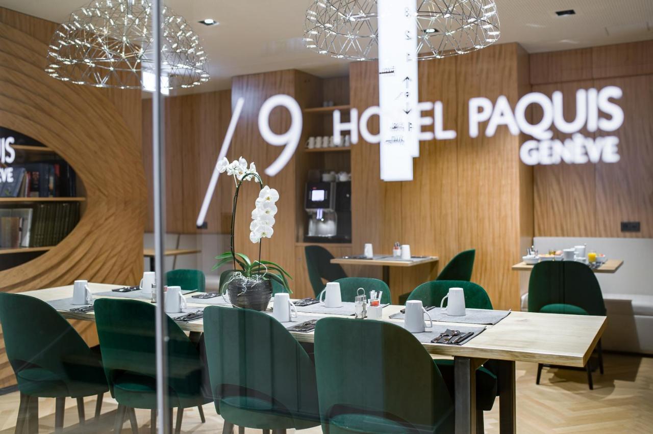 9Hotel Paquis Geneve Exteriör bild