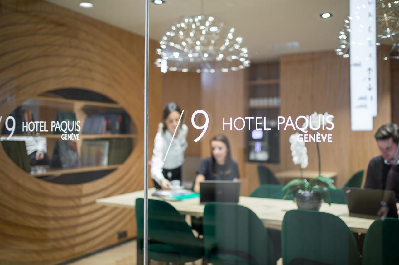9Hotel Paquis Geneve Exteriör bild
